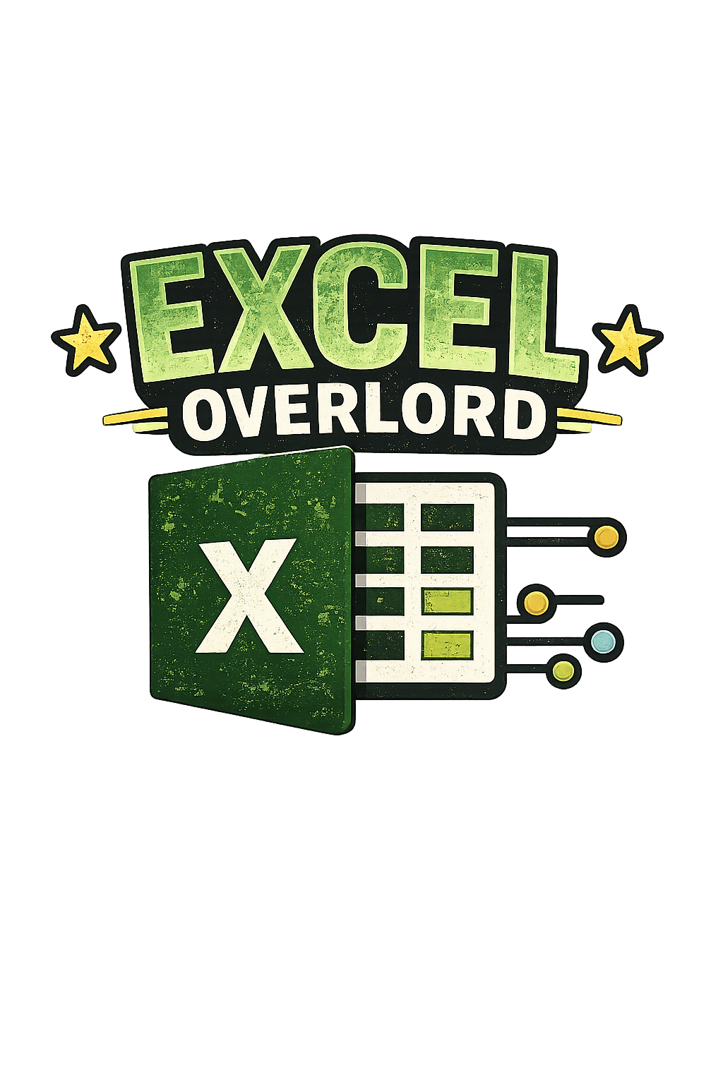 Complete Excel Overlord NumberNinjaDesigns artwork