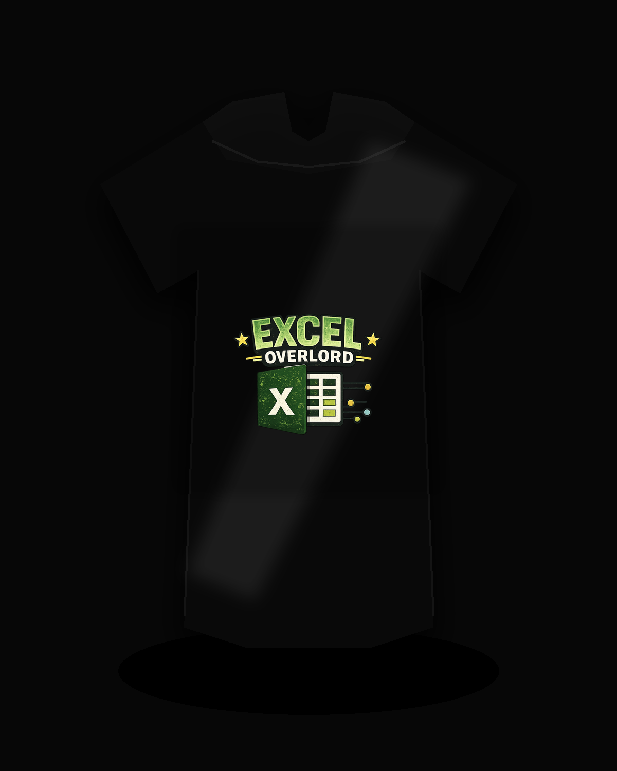 Excel Overlord NumberNinjaDesigns T-shirt mockup