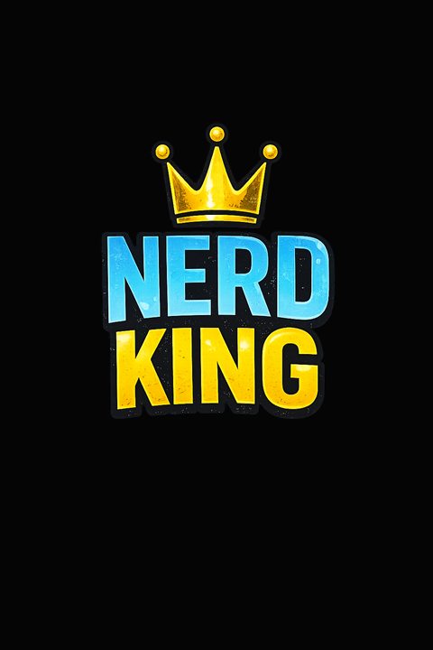 Nerd King original artwork