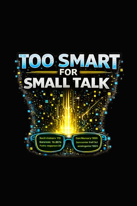 Too Smart For Small Talk original artwork