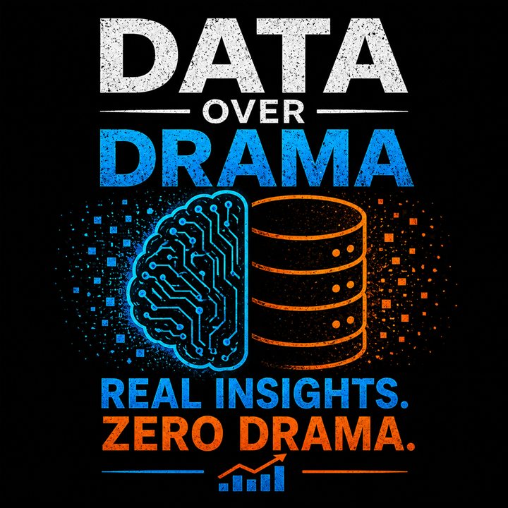 Data Over Drama original design artwork