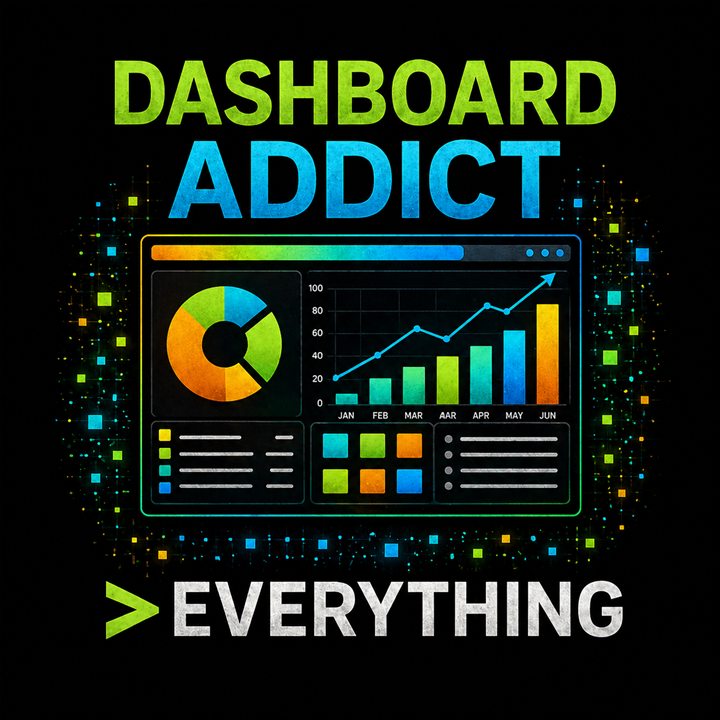 Dashboard Addict Greater Than Everything original design artwork